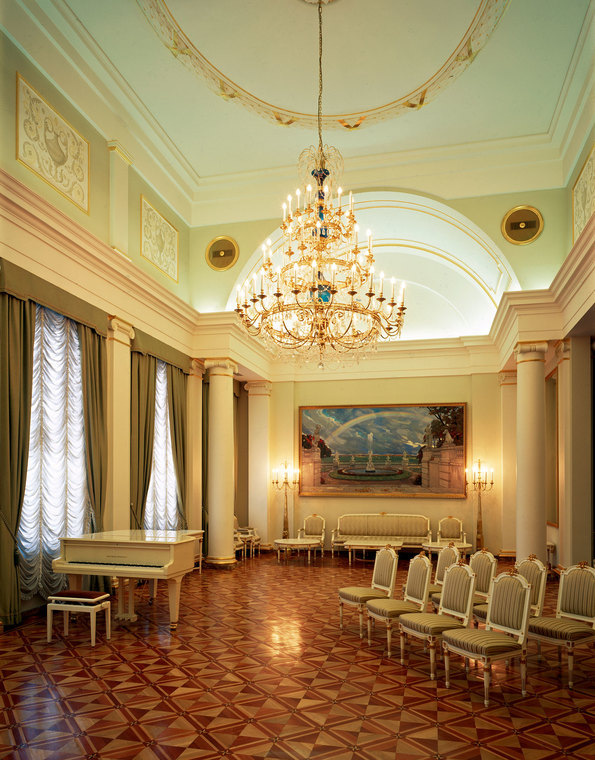 The Interior of the Hall. The Russian Embassy in Madrid